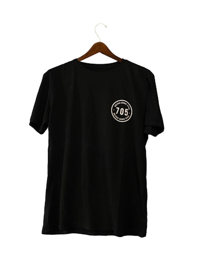 Black V-Neck Tee