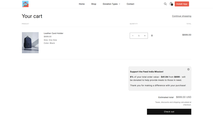 Portion Of Sale