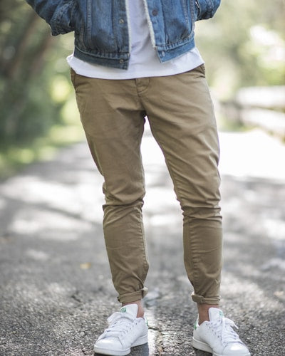 Khaki Chino Trousers